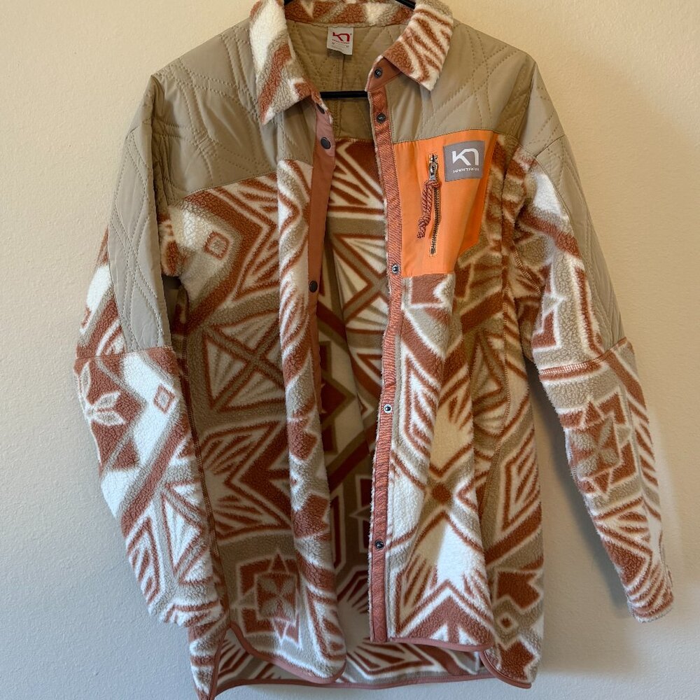 Kari Traa Fleece Jacket / Shirt | Women's Medium